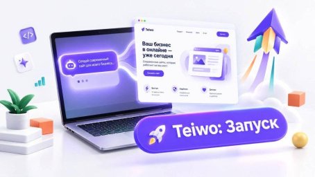 Новый ИИ-конструктор Teiwo позволяет экономить время и ресурсы на веб-разработке Новый ИИ-конструктор Teiwo позволяет экономить время и ресурсы на веб-разработке